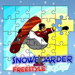 Snowboarder Freestyle Jigsaw 